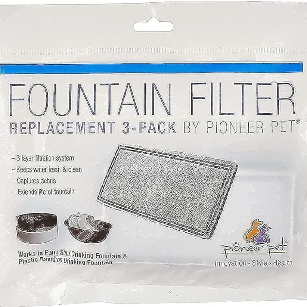 Pioneer Pet Replacement Filters for Plastic Fountains